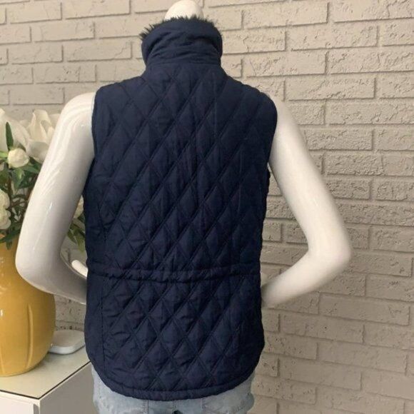 Casual Identity Quilted Vest Size Sp - Picture 9 of 12